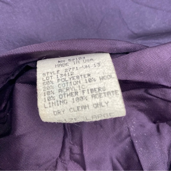 Van Heusen Women’s Vintage Blazer Cottagecore Aztec NorthWest Print Large - Picture 4 of 7